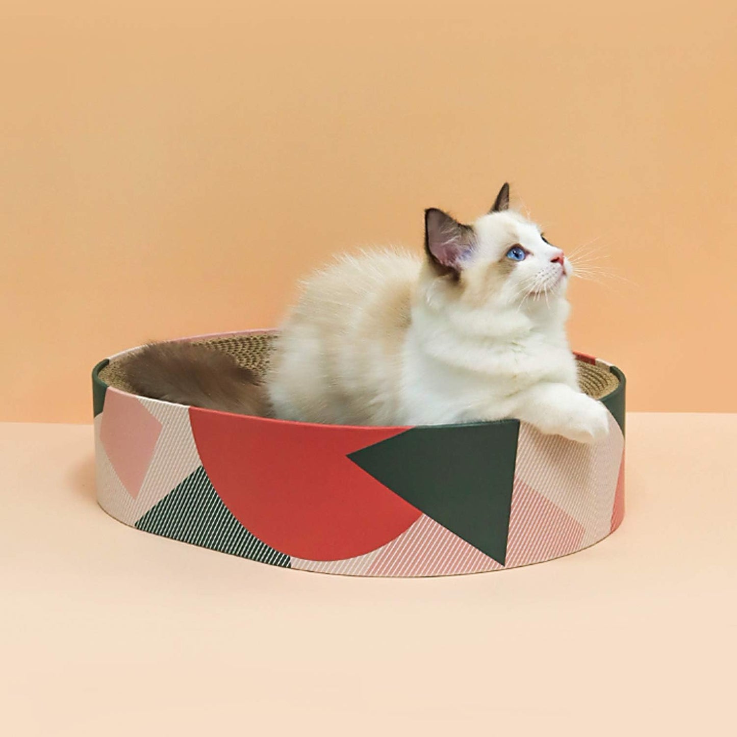 Oval Cat Scratching Pad