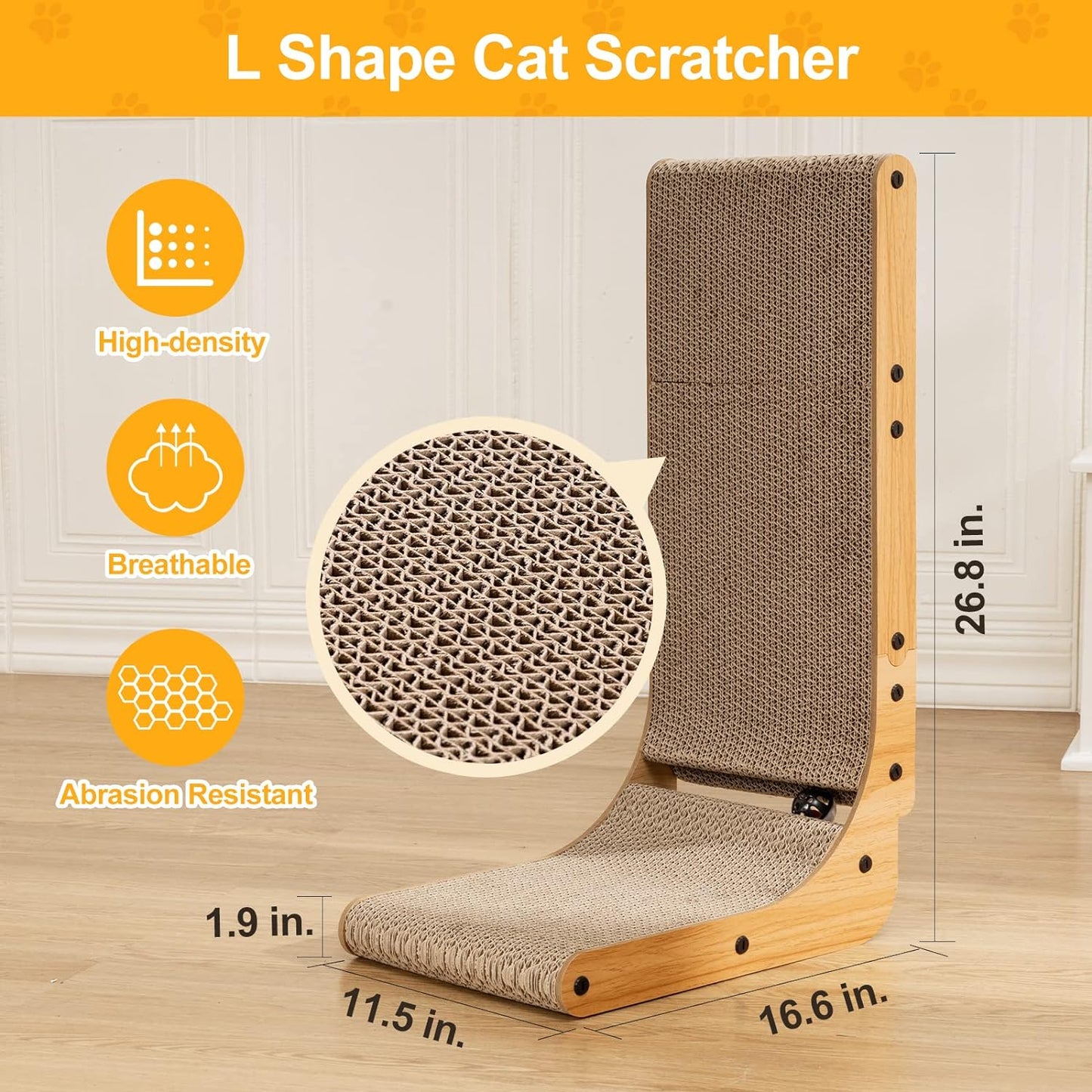 L Shape Cat Scratcher